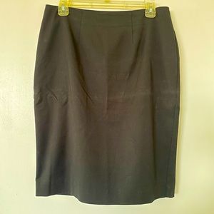 Women’s Midi Stretch Zip Back Skirt